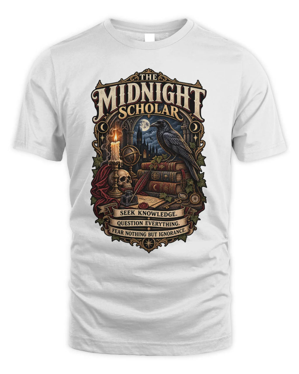 The Midnight Scholar T-Shirt