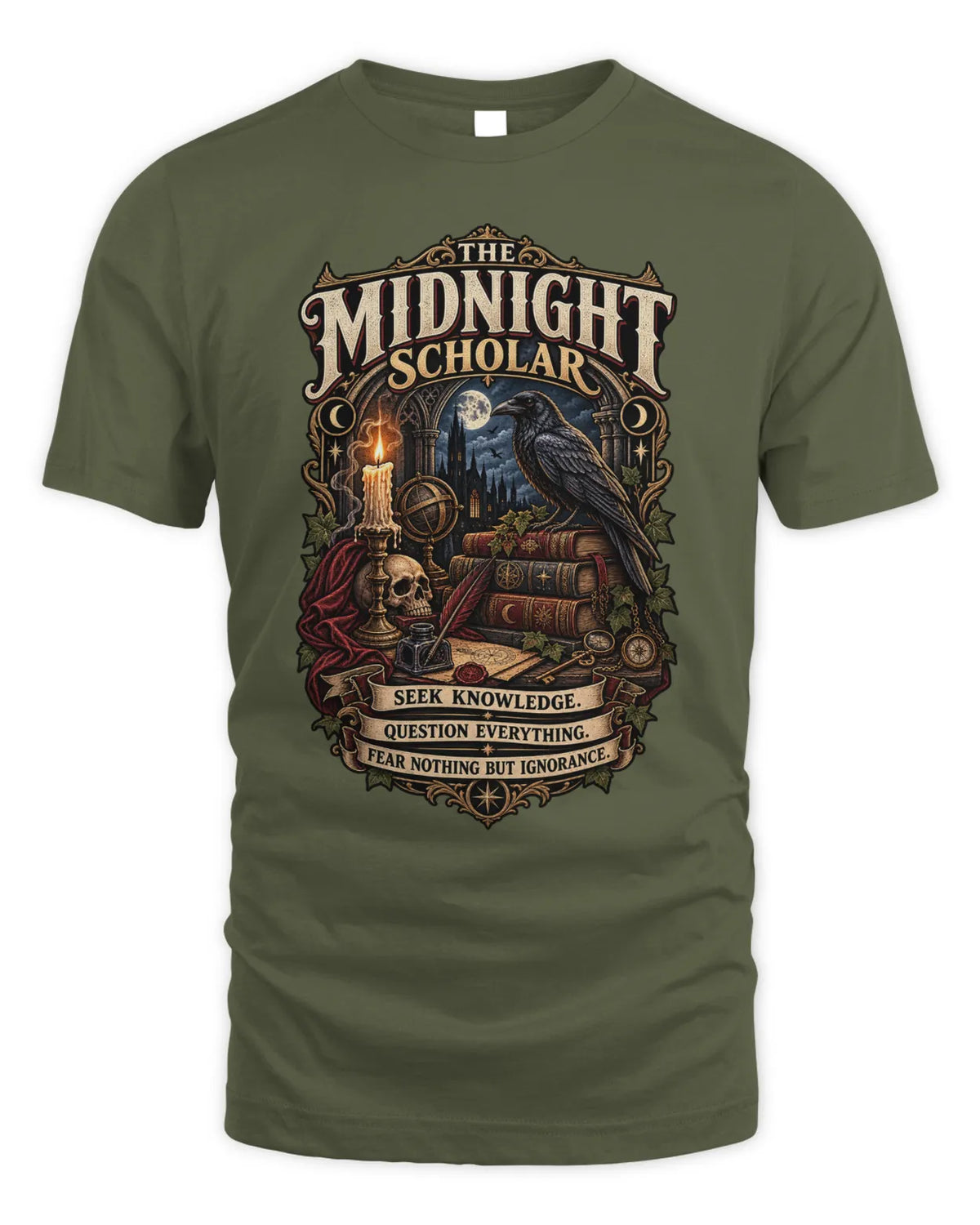 The Midnight Scholar T-Shirt