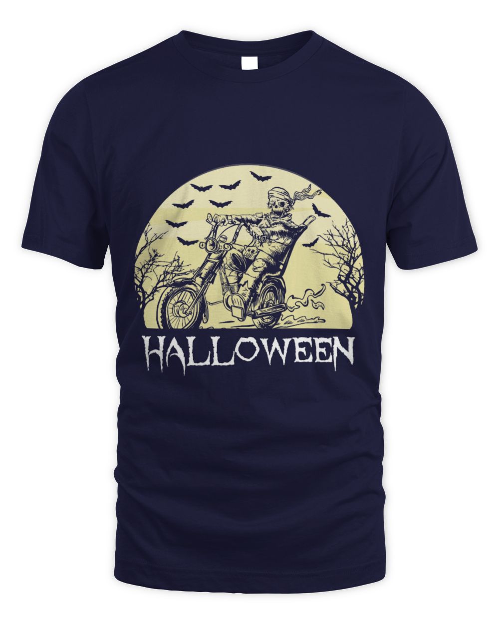 Cute Skull Halloween Skeleton Biker Undead Motorcycle Biking Rider 09