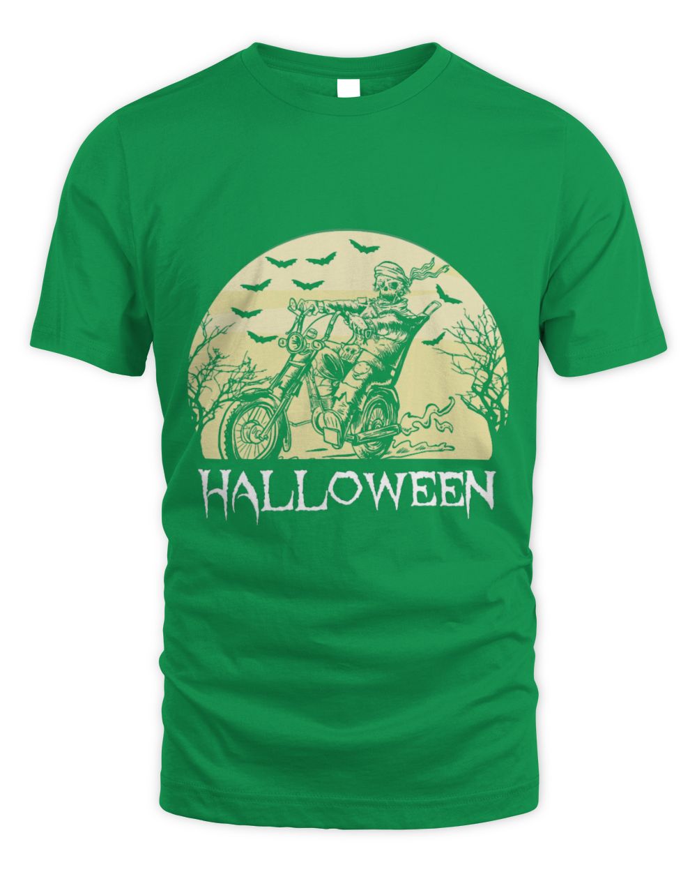 Cute Skull Halloween Skeleton Biker Undead Motorcycle Biking Rider 09