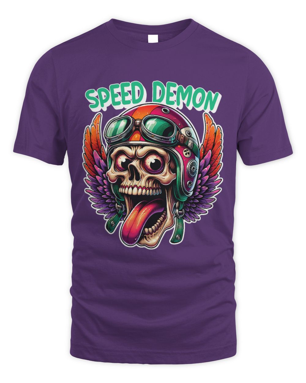 Cute Skull Edgy Skull Motorcycle Skeleton Biker Graphic Design