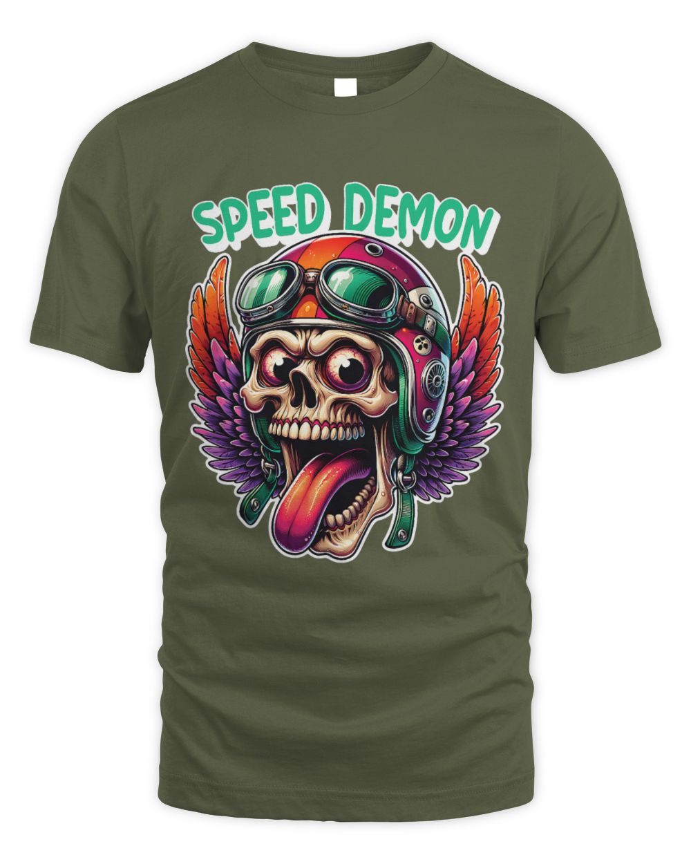 Cute Skull Edgy Skull Motorcycle Skeleton Biker Graphic Design