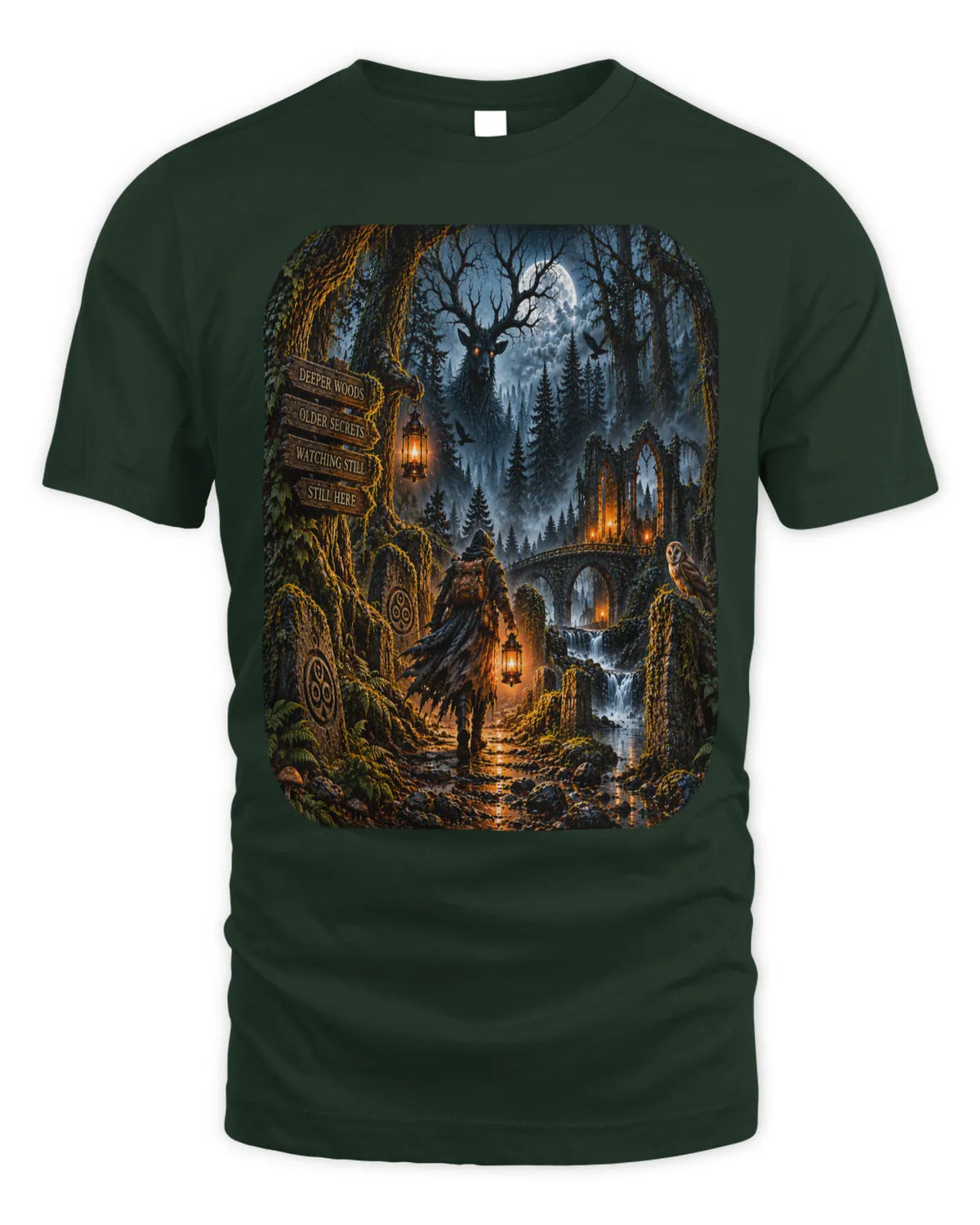 The Black Lantern collection,Watcher in the Woods