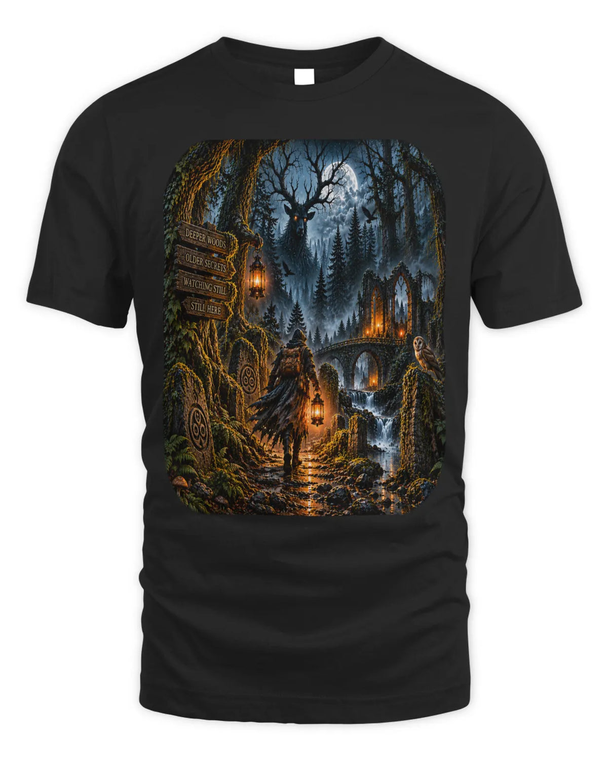 The Black Lantern collection,Watcher in the Woods